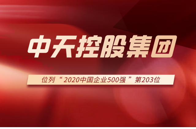 AG尊龙凯时控股集团列2020中国企业500强第203位！